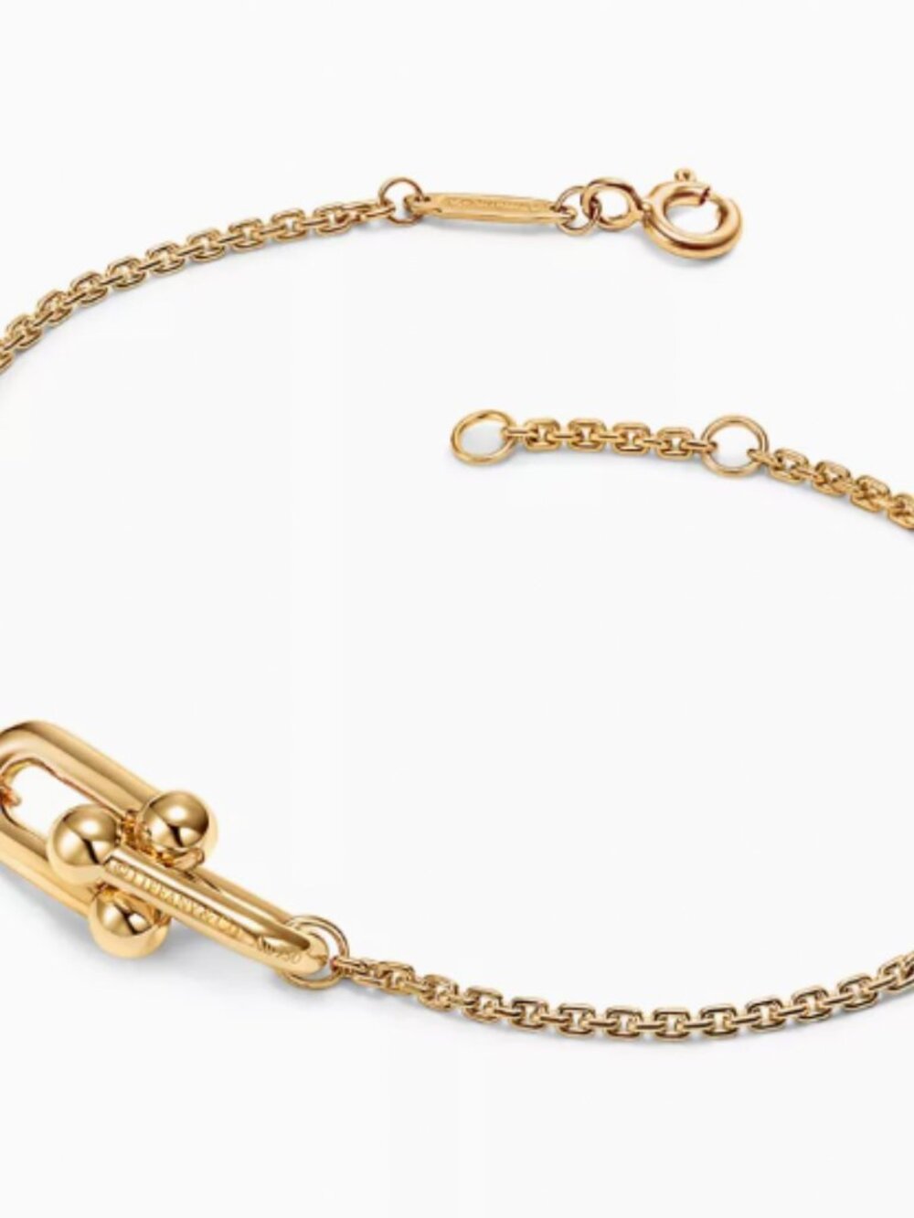 Tiffany Double Link Bracelet in Yellow Gold - Picture 5 of 6